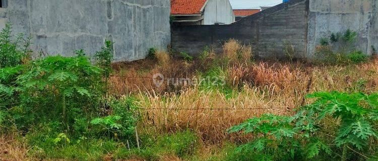 TANAH MANYARAN JALAN DATAR LINGKUNGAN TENANG DEKAT TOL  1