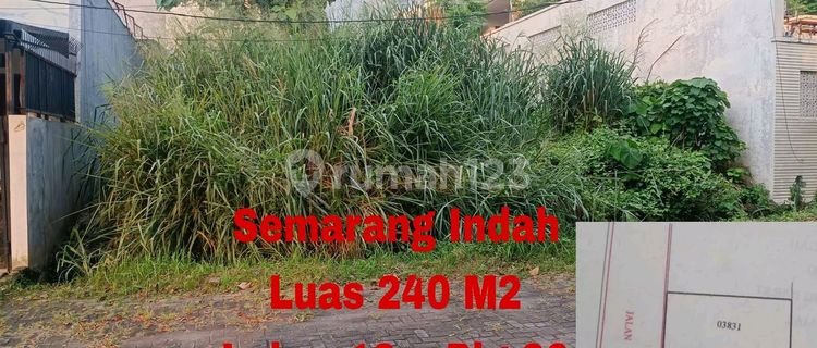 Dijual Tanah Kavling Jalan Utama Boulevard Semarang Indah Semarang Barat Kota 1