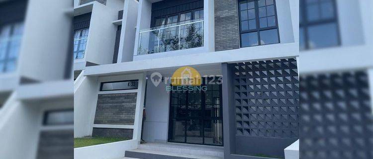 Dijual rumah baru Dua lantai dalam cluster di The miles BSB 1