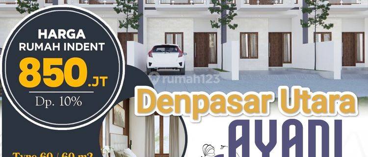 Jual Rumah Murah 3 kamar Ayani Lumintang Gatsu Denpasar Bali 1