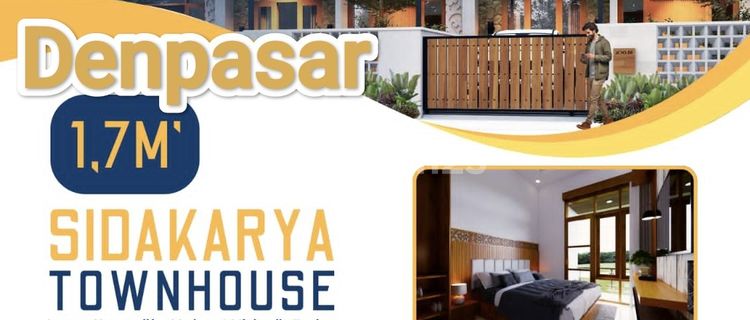 Jual Rumah Cluster Onegate Sidakarya Sesetan Denpasar Selatan Bali 1