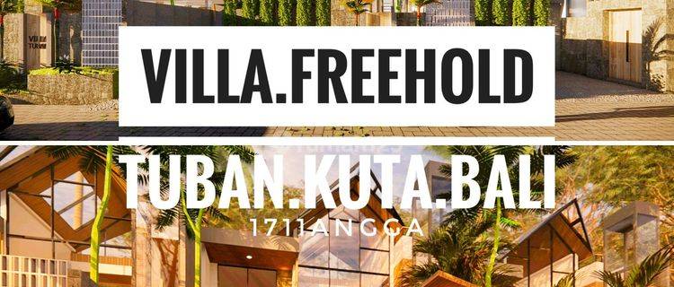 Freehold Luxury Villa Near Kuta Beach Ngurah Rai Airport Tuban Bali 1