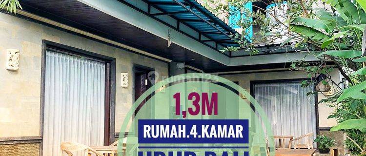 Jual Rumah 4 Kamar Ubud Gianyar Bali 1