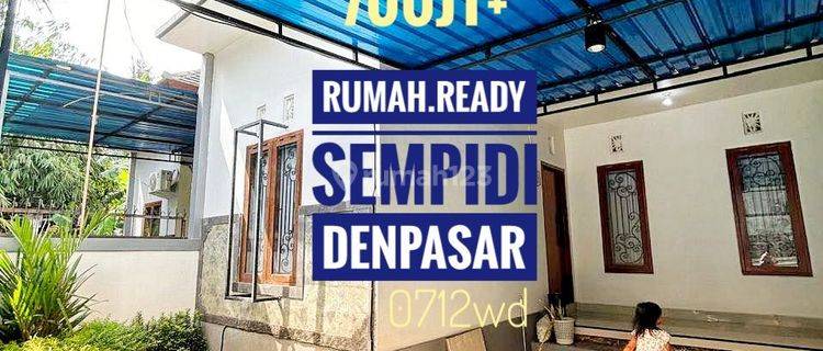 Jual Rumah Ready 3 Kamar Sempidi Puspem Badung Denpasar Bali 1