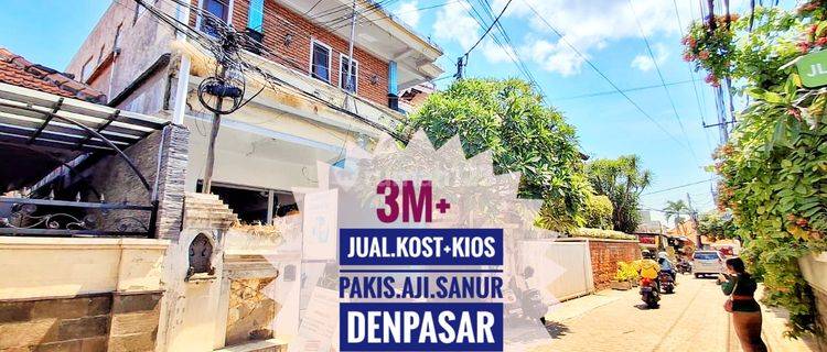 Jual Kost 13 Kamar Isi Kios Toko Di Pakis Aji Sanur Renon Denpasar Bali 1