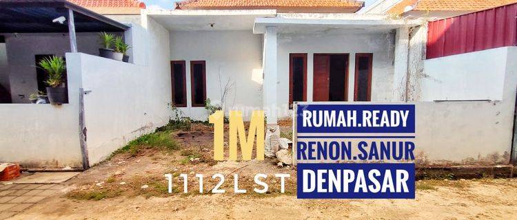 Jual Rumah 3 Kamar Area Renon Sanur Denpasar Bali 1