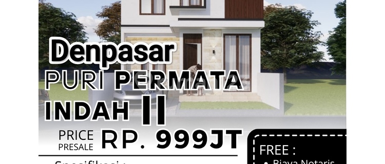 Perumahan Onegate Puri Permata Buluh Indah Monang Maning Denpasar Bali 1