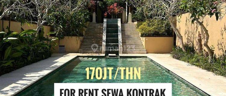 For Rent Sewa Kontrak Leasehold Villa Jimbaran Bali 1