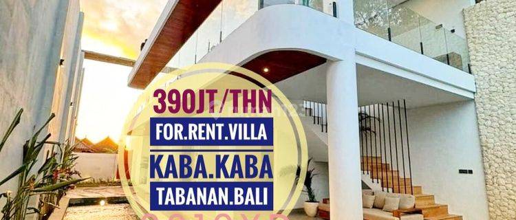 For Rent Sewa Kontrak Leasehold Ricefield Villa Kaba Kaba Pererenan Canggu Bali 1