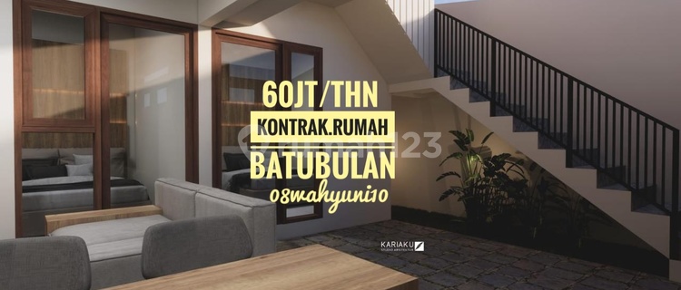 Kontrak Rent Sewa Rumah 3 Kamar Batubulan Timur Denpasar Bali 60 Juta 1
