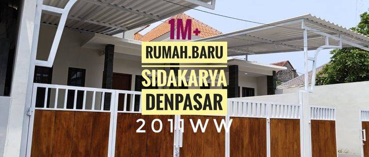 Jual Rumah Baru Siap Huni 3 Kamar Sidakarya Sesetan Denpasar Selatan Bali 1