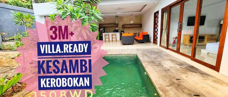 For sale ready villa Kesambi Kerobokan West Denpasar Bali 1