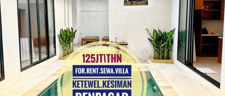 Sewa Kontrak For Rent Leasehold Villa Kesiman Kertalangu Sanur Denpasar Bali 1