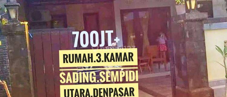 Jual Rumah 3 Kamar Sading Sempidi Utara Denpasar Bali 1