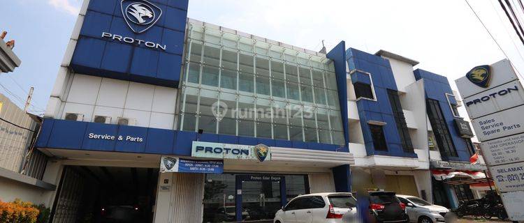 Gedung Ex Showroom Mobil di Pancoran Mas Depok 1