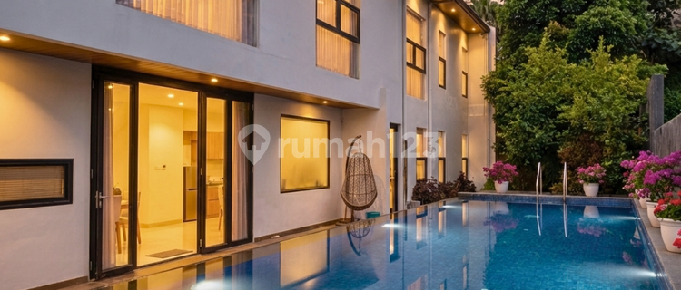 Harga Terbaik! Rumah Villa Tropis Furnished & Kolam Renang di Setiabudi Regency Bandung Utara 1