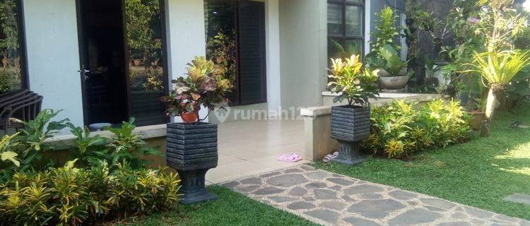 Dijual Rumah Furnish 2lt di Einstein Legenda Wisata 4br 382m2 Selatan Carpark Aman Tenang S129  1