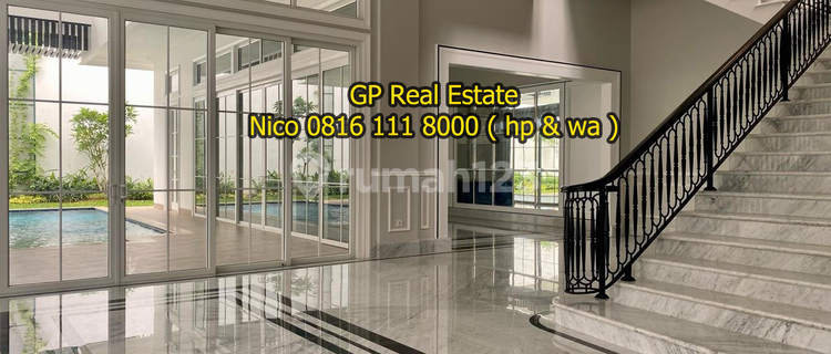 For sale brand new minimalist house Menteng Central Jakarta pool 5BR South n1072 1