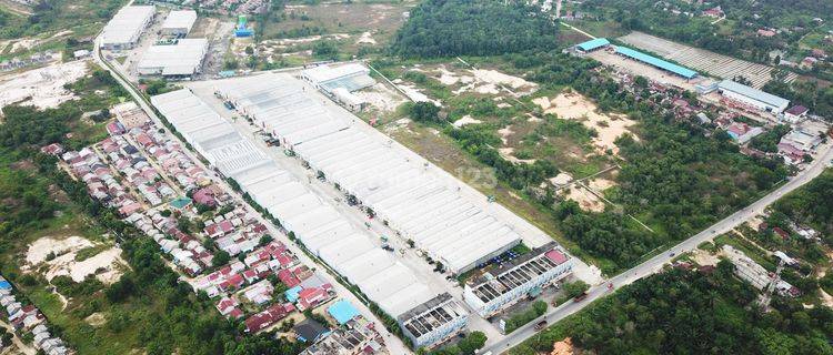 DI SEWAKAN 1 UNIT GUDANG DI AREA KOMPLEK PERGUDANGAN GLOBAL MAS Jl. GARUDA SAKTI KM 5 1