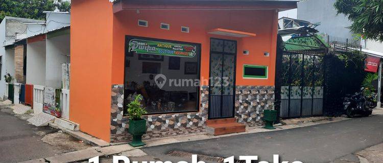 Rumah Tinggal + 4 Kontrakan + 1 Toko Dekat Kampus UIN Ciputat 1