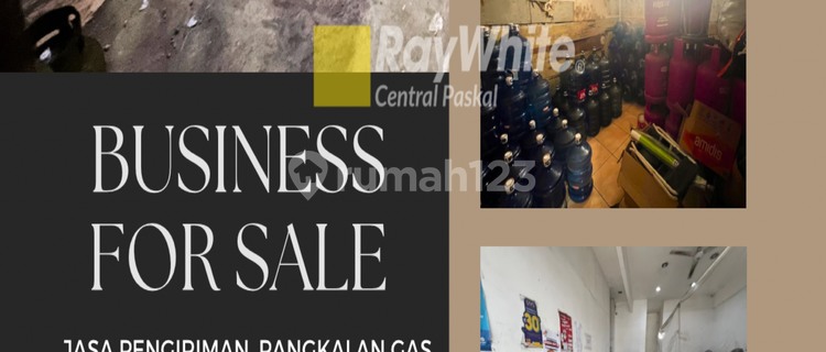 Bu, Roi 9% , Ruko Dengan Usahanya, Mainroad Rajawali, Bandung 1