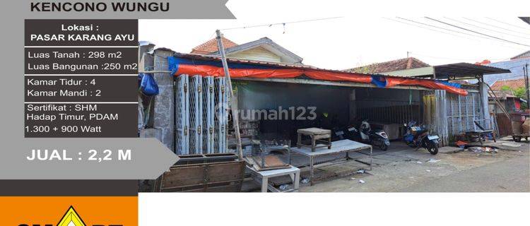  Ruko + Rumah  298 m² SHM di Kenconowungu SEMARANG 1