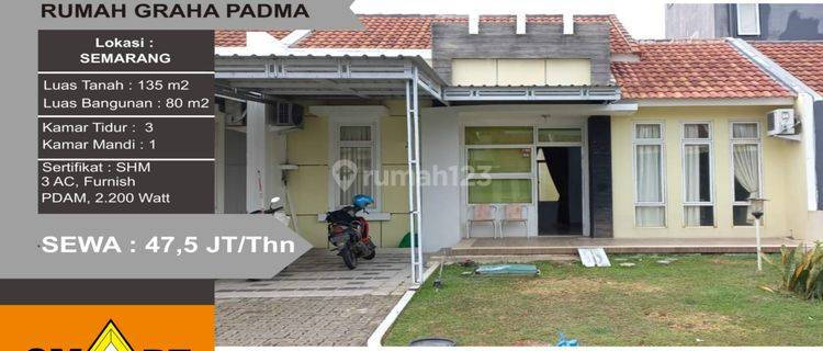  Rumah Furnished Bagus 135 m2  di Graha Padma SEMARANG 1