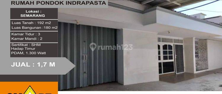  Rumah Pondok Indraprasta 192 m2 SHM SEMARANG 1