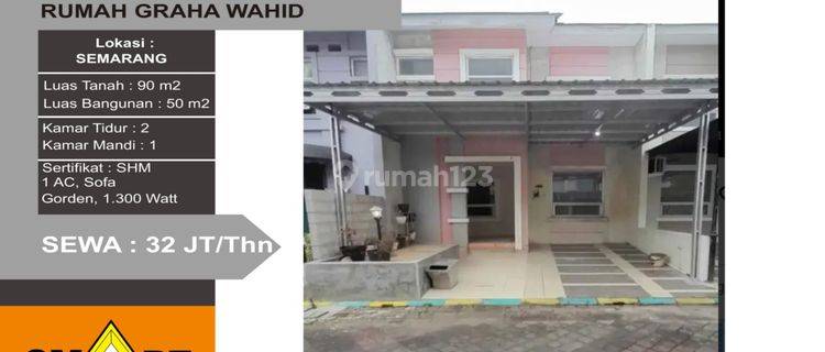  Rumah di GRAHA WAHID 90 m2 SHM SEMARANG 1