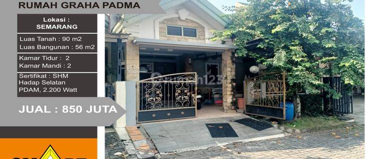  Rumah Bagus di Graha Padma 90 m2 SHM SEMARANG 1