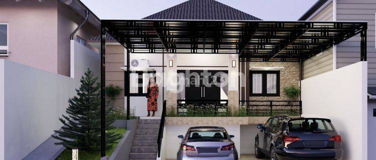 RUMAH BARU RENOVASI SATU LANTAI DI PERUMAHAN WIKA 1