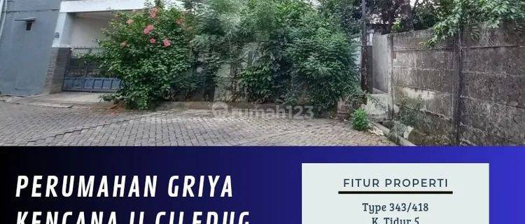 DIJUAL RUMAH DI PERUMAHAN GRIYA KENCANA II CILEDUG KOTA TANGERANG - VIA CESSIE 1