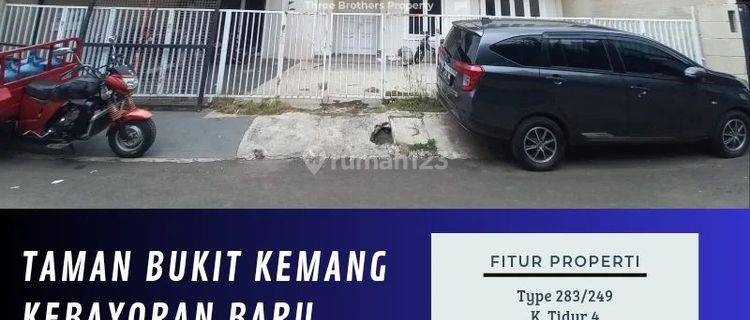 DIJUAL RUMAH DI TAMAN BUKIT KEMANG KEBAYORAN BARU JAKARTA SELATAN - VIA CESSIE 1