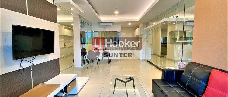 APARTEMEN CENTRAL PARK FULLY FURNISHED LANTAI TINGGI VIEW KOLAM 1