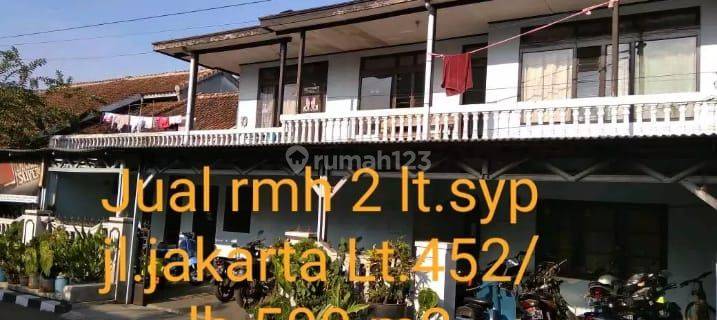 Rumah Kost dan Kantor Strategis di Sayap Jl.Jakarta Bandung Kota 1