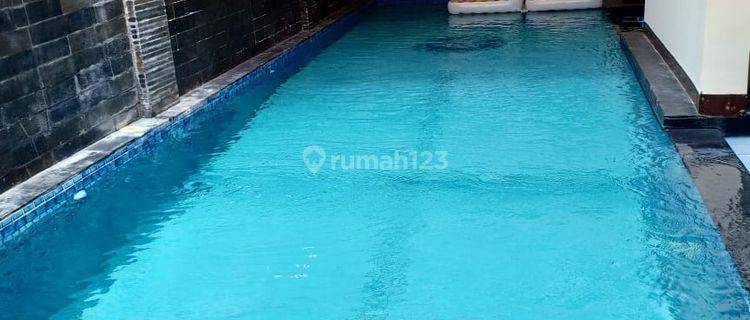 Rumah Mewah Furnish 3 Lt Ada Kolam Renang di Setra Murni Bandung 1