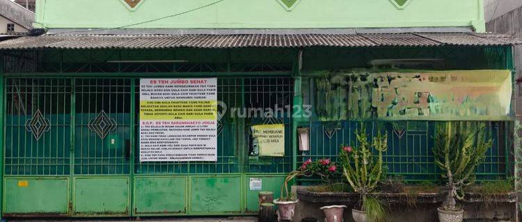 Dijual Tanah Bonus Bangunan 2lantai Tepi Jln Besar Dalam Kota Yogyakarta 1