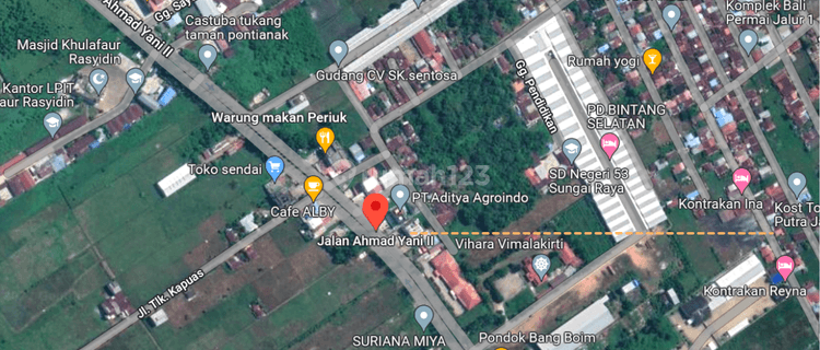 Di Jual Tanah Siap Bangun di Jl . Ayani 2 Pontianak,kalimantan Barat hz  1