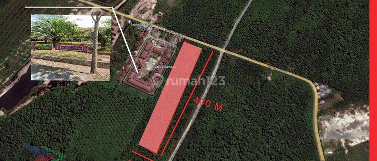 Disewa Tanah Tepi Jalan Kawasan Industry Jl. Raya Sambas Kalimantan Barat hz  1