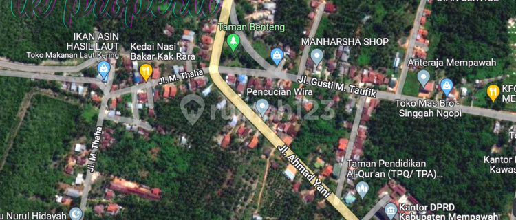 Tanah Jalur Lingkar Siap Bangun Jl. Gusti M.taufik Pontianak Kalimantan Barat ed  1