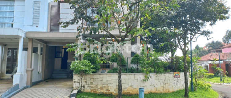 Rumah hoek furnish di Rancamaya Golf Estate Bogor 1