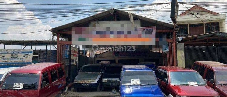 Tempat usaha bengkel mobil siap pakai di Soekarno Hatta 1