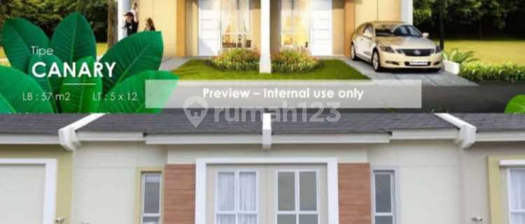 RUMAH DI JUAL MURAH PARADISE SERPONG CITY 2 ANGSURAN 3JTAN 1