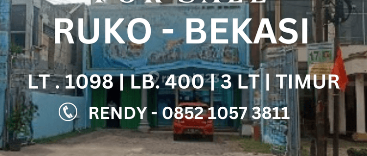 Ruko Untuk Usaha Raya Pekayon, Bekasi, Lokasi Strategis 1