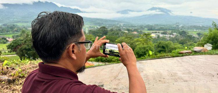 Tanah Kavling 600 Meter View Pegunungan Akses Langsung Jalan Raya 1