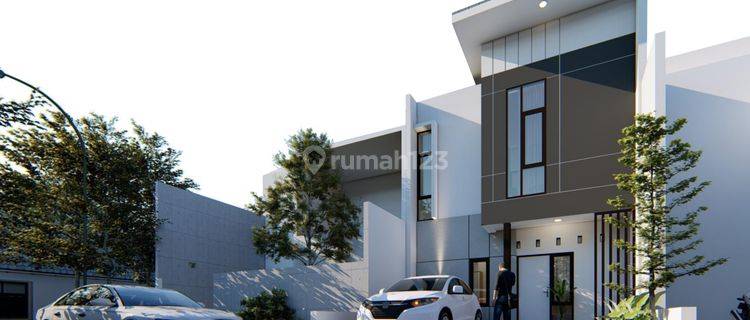 Rumah 2 Lantai Baru Furnished SHM di Joyoagung, Malang 1