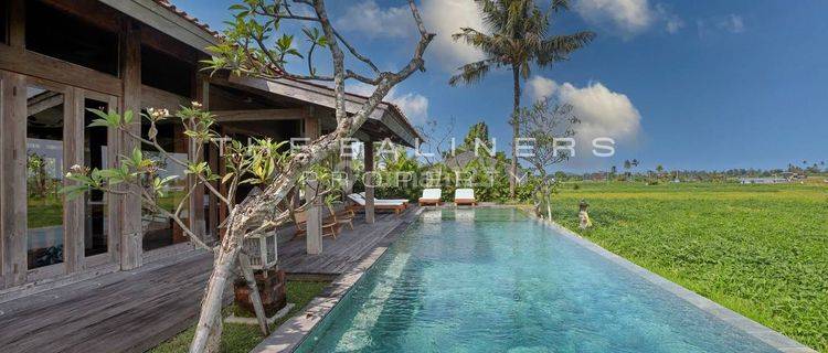 ELEGANT FREEHOLD VILLA WITH STUNNING RICE FIELD VIEWS IN NYANYI 1