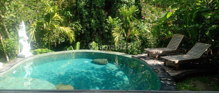 Di Jual Private Villa view lembah di Singapadu Ubud. Bali 1