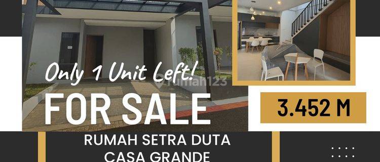 Last Unit, Rumah Baru Setraduta,bandung Utara Nyaman 1