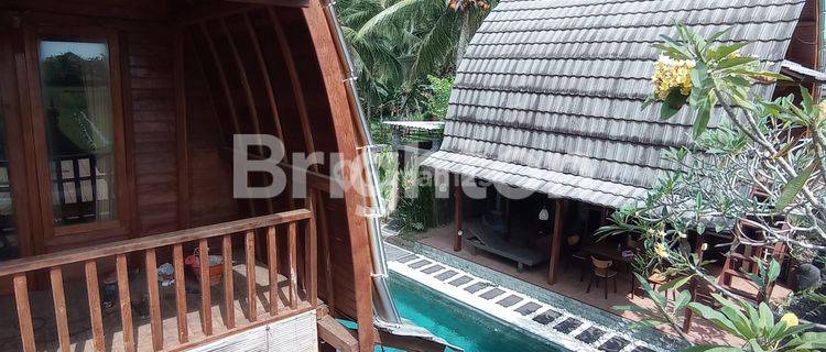 KAN VILLA MODEL RUMAH KAYU DENGAN PRIVATE POOL DEKAT CIPUTRA BEACH RESORT KEDUNGU BALI 1